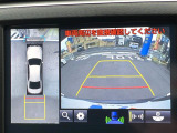 【全周囲カメラ】専用のカメラにより、上から見下ろしたような視点で360度クルマの周囲を確認することができます☆縦列駐車や幅寄せ時に活躍してくれます♪
