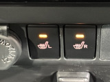 フロント両席にはシートヒーターが付いています!寒い日に便利な装備ですね。