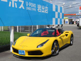 フェラーリ488スパイダー 正規ディーラー車、左ハンドル入庫しました!ご来店、お問い合わせお待ちしております!電話でのお問い合わせは0120-020-616こちらまでお気軽にどうぞ☆☆