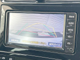 【バックカメラ】駐車時に後方がリアルタイム映像で確認できます。大型商業施設や立体駐車場での駐車時や、夜間のバック時に大活躍!運転スキルに関わらず、今や必須となった装備のひとつです!