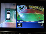 アラウンドビューモニターで車庫入れも空から見ている様に駐車できラクラクです。