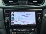 日産純正ナビゲーションシステムが付いてます。