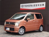 軽自動車で人気のワゴンRです。おしゃれなオレンジ色の外観、ナビバックモニター・ETC・前後ドラレコと嬉しい装備の充実した1台です。