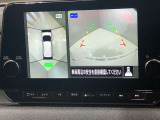 【アラウンドビューモニター】車を上から見下ろしているかのような映像で周囲の状況がひと目で確認、狭い駐車場に駐車するときも安心です♪