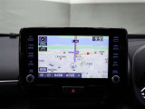 オプションのトヨタ純正ナビゲーションシステムが装着されてます。