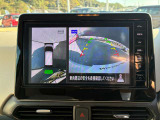 アラウンドビューモニター付で左側側面も見えるので縦列駐車も安心です!
