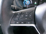 ステアリングのスイッチでオーディオの操作も可能です♪