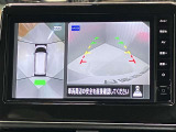 【アラウンドビューモニター】車を上から見下ろしているかのような映像で周囲の状況がひと目で確認、狭い駐車場に駐車するときも安心です♪
