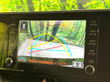 【バックカメラ】駐車時に後方がリアルタイム映像で確認できます。大型商業施設や立体駐車場での駐車時や、夜間のバック時に大活躍!運転スキルに関わらず、今や必須となった装備のひとつです!