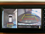 パノラミックビューモニター付きです。全方向の確認ができて安心です。