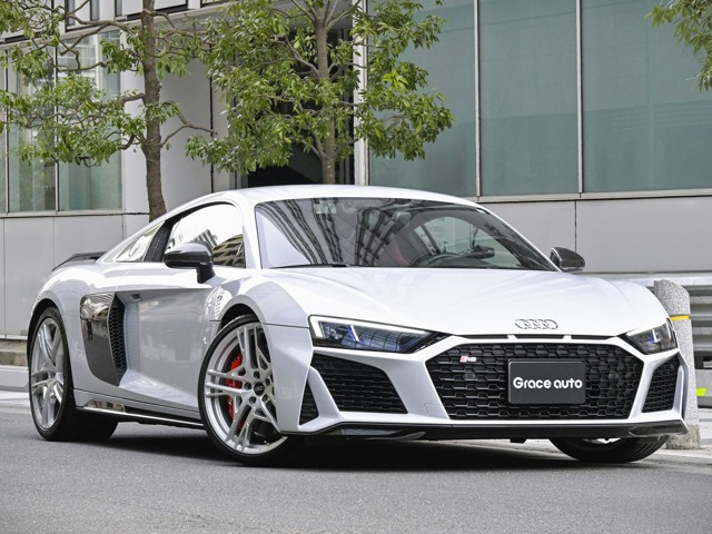 R8 V10 パフォーマンス 5.2 FSI クワトロ 4WD Power Craft可変マフラ-/フルCARBONエクス