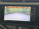 【バックカメラ】駐車時に後方がリアルタイム映像で確認できます。大型商業施設や立体駐車場での駐車時や、夜間のバック時に大活躍!運転スキルに関わらず、今や必須となった装備のひとつです!