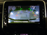 バックカメラの画像です。ガイドラインがスムースな車庫入れをサポートいたします 車庫入れの安心感がアップしますね☆