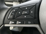 ハンドルを握りながら、オーディオ操作が可能な、ステアリングスイッチ!目線をそらさずに、操作頂けます!!