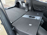 シートが倒せて荷物も楽々