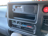 純正ラジオデッキ!!エアコン好調です!!