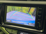 【バックカメラ】駐車時に後方がリアルタイム映像で確認できます。大型商業施設や立体駐車場での駐車時や、夜間のバック時に大活躍!運転スキルに関わらず、今や必須となった装備のひとつです!