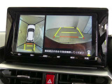 パノラミックビューモニターを装備。駐車場や交差点で周囲の安全確認をサポートします。