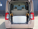 通常時のラケッジスペースです!大きな開口で荷物の乗せ降ろしも楽に行えます。