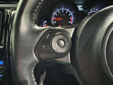 ステアリングスイッチ装備!運転しながら手元でオーディオの操作などができます。