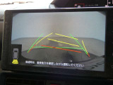 駐車も安心のバックモニターです。