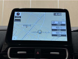 ナビ付きです。目的地を設定すれば、初めての場所でも簡単に行くことが出来ます。