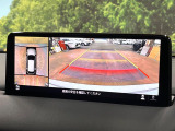 【360&deg;ビューモニター】専用のカメラにより、上から見下ろしたような視点で360度クルマの周囲を確認することができます☆死角部分も確認しやすく、狭い場所での切り返しや駐車もスムーズに行えます。