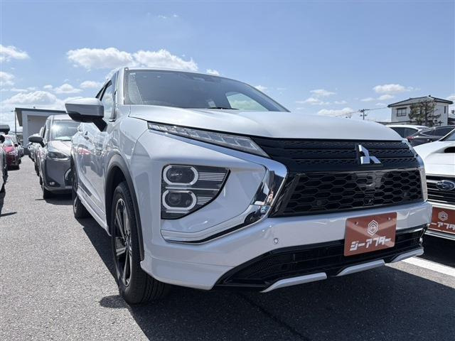 エクリプスクロス PHEV 2.4 P 4WD ワンオーナー 禁煙車 純正8インチナビ