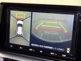 パノラミックビューモニターを装備。駐車場や交差点でクルマを真上から見るように周囲を確認できます。機能の詳細は販売店スタッフまでおたずねください。