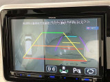 バックカメラが付いているので後方確認が非常にしやすいです。今や運転初心者も熟練者も必須装備!ついていて損はないですね♪