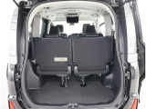 広々としたラゲージスペースを備えています。大きなものや長さのある荷物もしっかりと積み込めます。