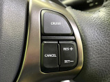 【クルーズコントロール】高速道路もラクラク走行。アクセルを離しても一定速度で走行ができ、長距離運転時の負担を軽減!加速・減速も簡単なスイッチ操作で調整できます。