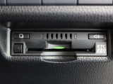ETC車載器付きです。高速道路の料金所もスムーズに通過できます。