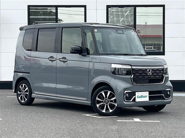 N-BOXカスタム L コーディネートスタイル 本革シート 修復歴無し