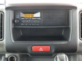AM/FMラジオ装備!走行中は、ラジオをお楽しみください♪時計表示もありますので、時間がわかり便利ですネ♪