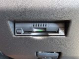 ETC車載器付きです。高速道路の料金所もスムーズに通過できます。