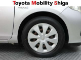 トヨタ純正ホイールキャップが装着されています。