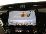 ☆バックモニター付。後退時にはナビの画面が後方視界を映し出してくれますので非常に便利ですよ(^^♪