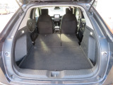 後部座席を収納するとご覧のとおり!大容量の荷室が完成です!