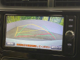 【バックカメラ】駐車時に後方がリアルタイム映像で確認できます。大型商業施設や立体駐車場での駐車時や、夜間のバック時に大活躍!運転スキルに関わらず、今や必須となった装備のひとつです!