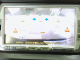 バックカメラの画像です。車庫入れの安心感がアップしますね☆