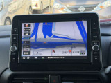 日産純正大画面ナビです。フルセグTV・Bluetoothオーディオ・CD・DVD等がご使用になれます。