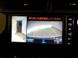 【パノラミックビュー】・・・車両の前後左右に搭載した4つのカメラにより、クルマを真上から見ているような映像を表示。運転席から確認しにくい車両周囲の状況を把握できます。