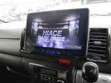 アルパインの大画面ナビです。