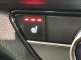 シートヒーターが付いています!寒い日に便利な装備ですね。