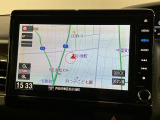 アップルカープレイ対応ギャザズナビ搭載です。知らない道も安心ですね!