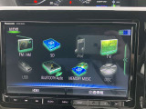 純正カーナビゲーション◆フルセグTV・CD再生・Bluetooth Audioなど様々なソースが使用できます。是非、お気に入りの音楽で楽しい運転の時間をお過ごしください!