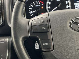 ステアリングスイッチ左側では、オーディオの操作が出来るようになっています!
