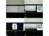 ★クルマの真上にカメラがあるような映像をモニター画面に表示します。クルマの周囲の状況を一目で把握できるので、駐車などの時に大きな助けになります。