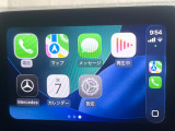 ●Apple Car Play:スマホとの有線接続で、ナビ・オーディオ再生などスマホのアプリ機能が画面でも使える便利機能です!
